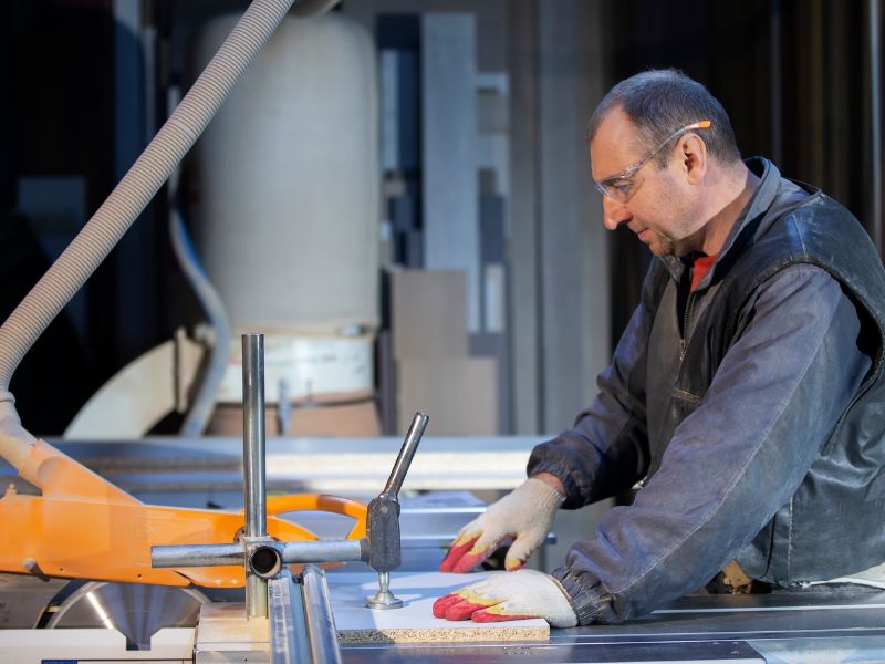 maszyny w branży meblarskiej